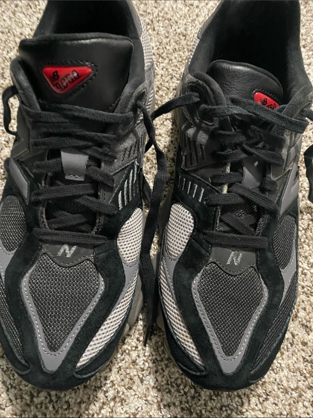 New Balance Black and Gray Men's Sneakers